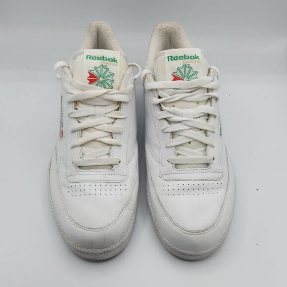 Reebok Other - Reebok Club C 85 Men’s 9.5 Vintage White Classic Tennis Sneakers Retro Leather